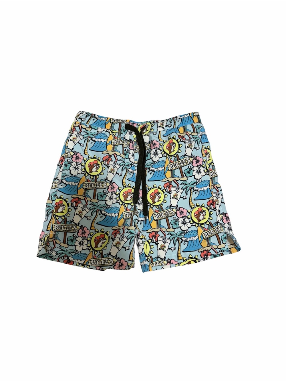 5/$30 🎈 Buc-ee's Boys Tropical Surf Graphic Swim Trunks size 5T